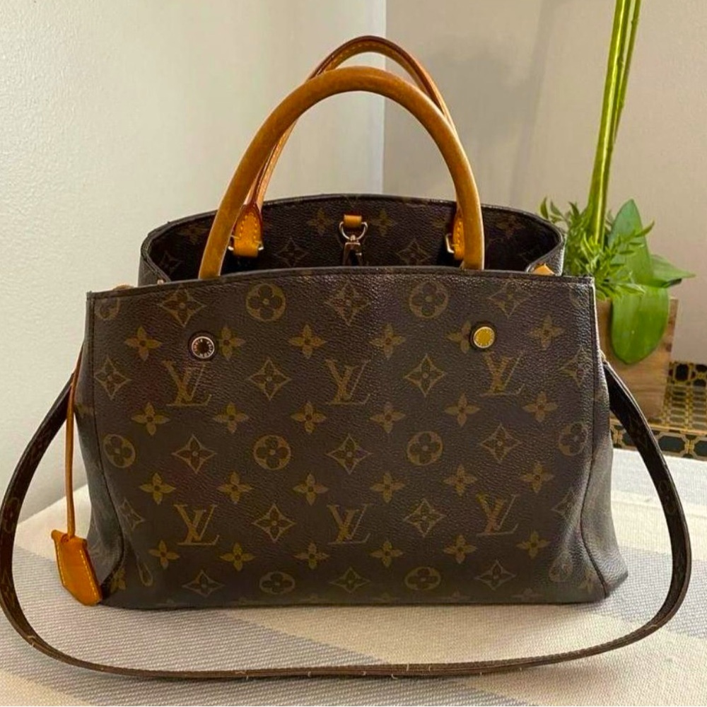 *SOLD* Louis Vuitton - Montaigne MM Monogram Handbag